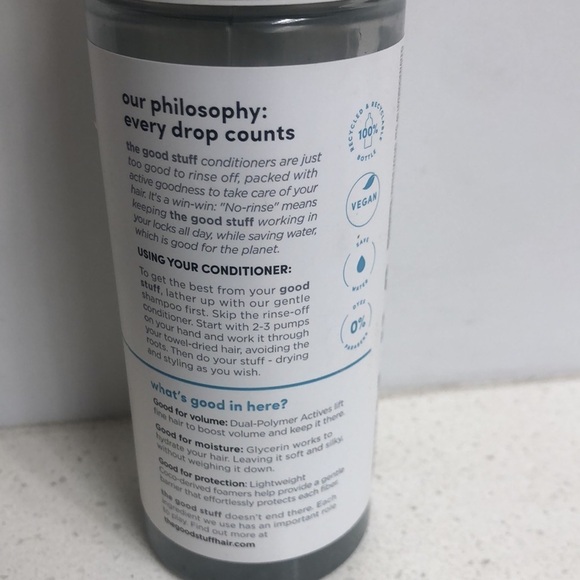 The Good Stuff Volumizing Hydration Foam No Rinse Conditioner - Picture 4 of 6